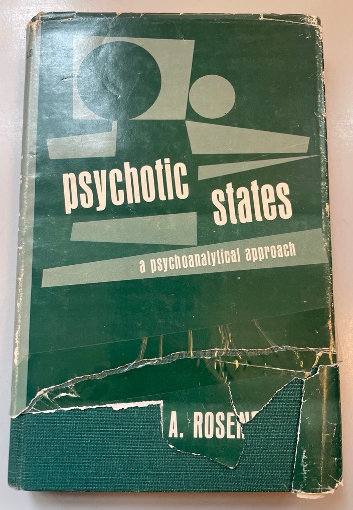 Okładka książki Psychotic States: A Psychoanalytic Approach Herberta A. Rosenfelda.
